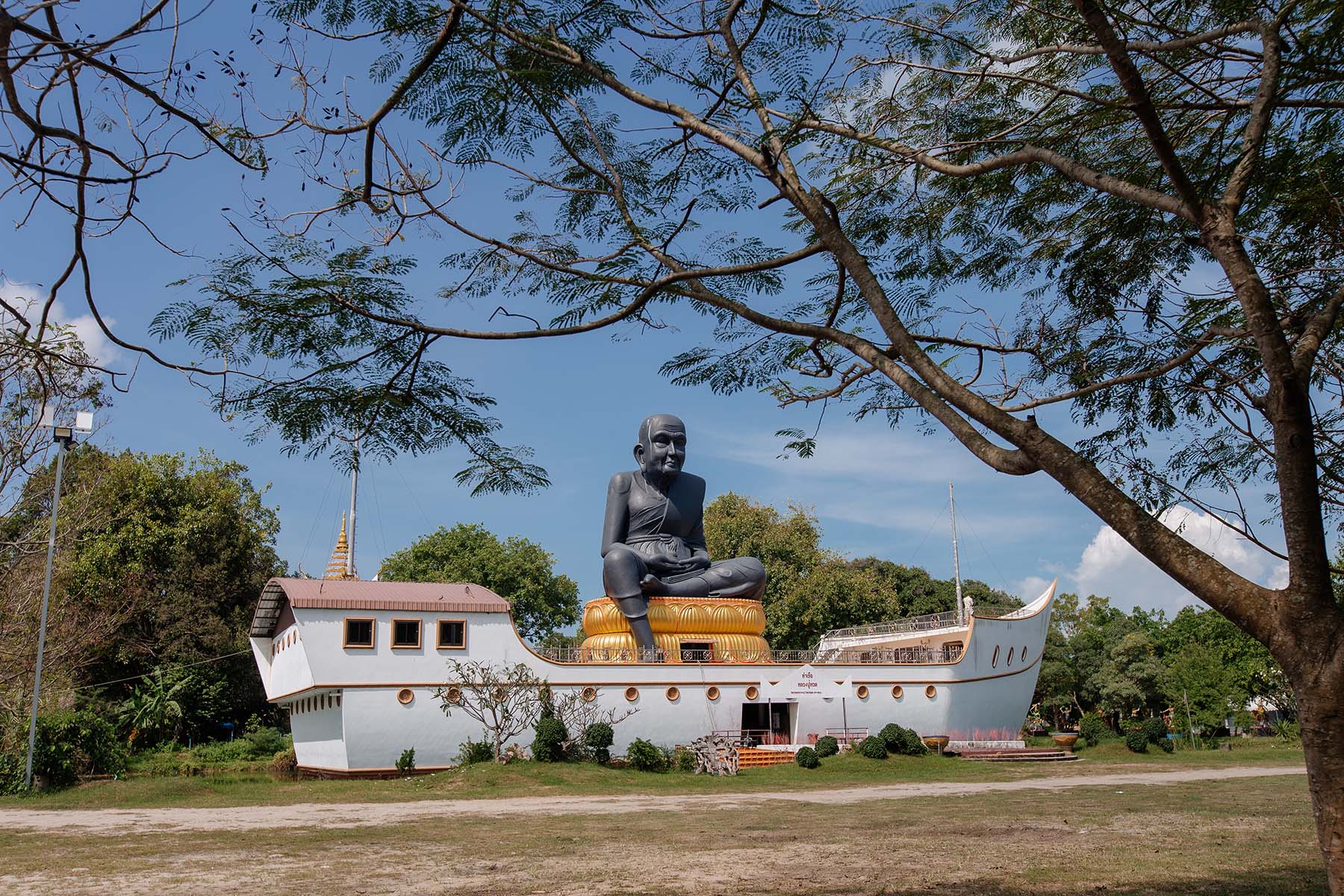 Der Wat Bophutaram ist ein stiller Tempel auf Koh Samui