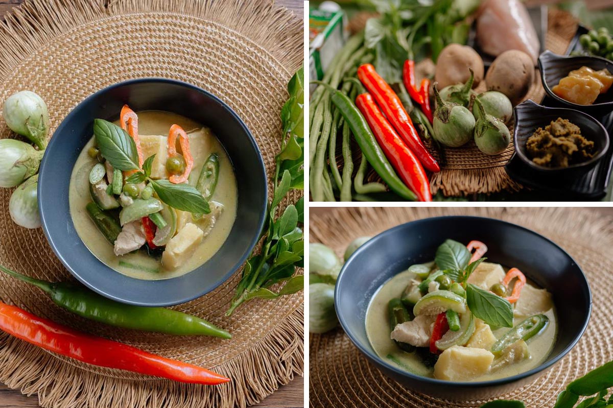 Grünes Thai Curry