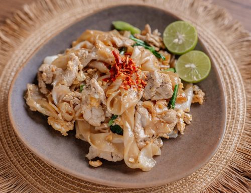 Pad See Ew – Gebratene Reisnudeln mit Sojasauce