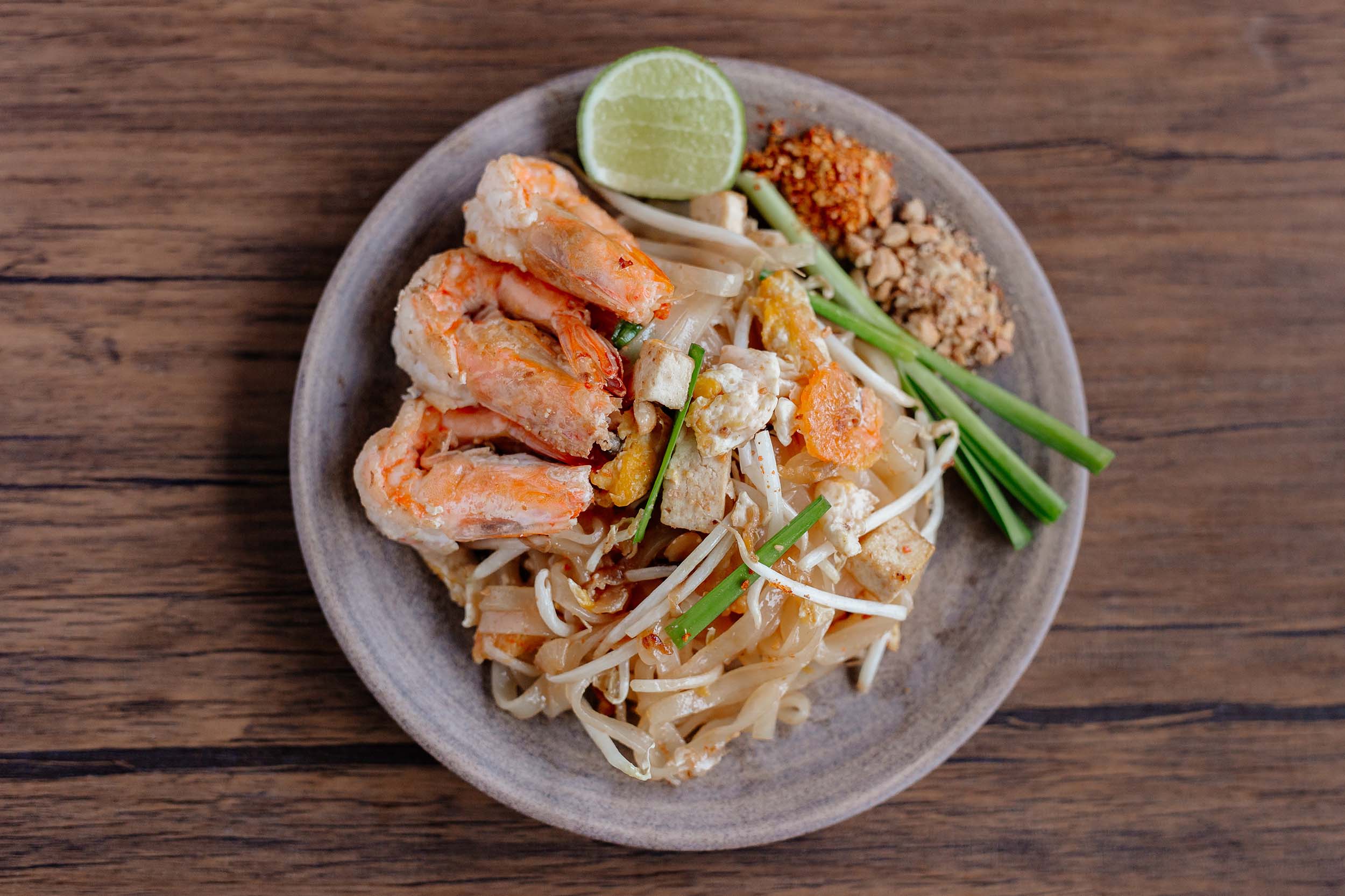 Pad Thai Goong Rezept mit Garnelen