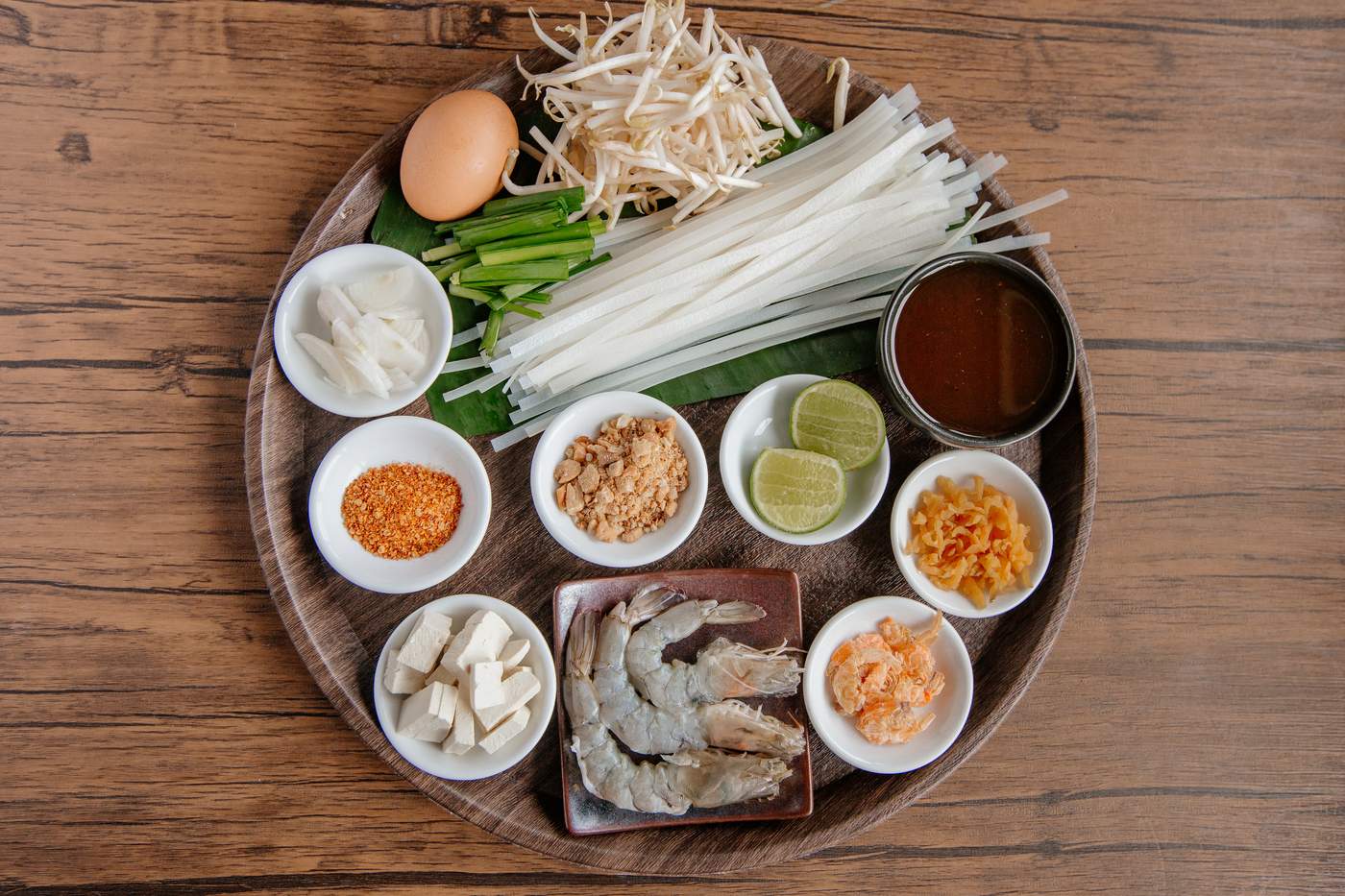 Zutaten für Pad Thai
