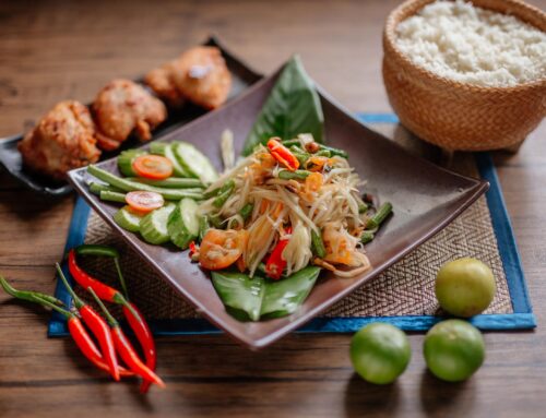 Papaya Salat (Som Tam Thai) – Original thailändisches Rezept