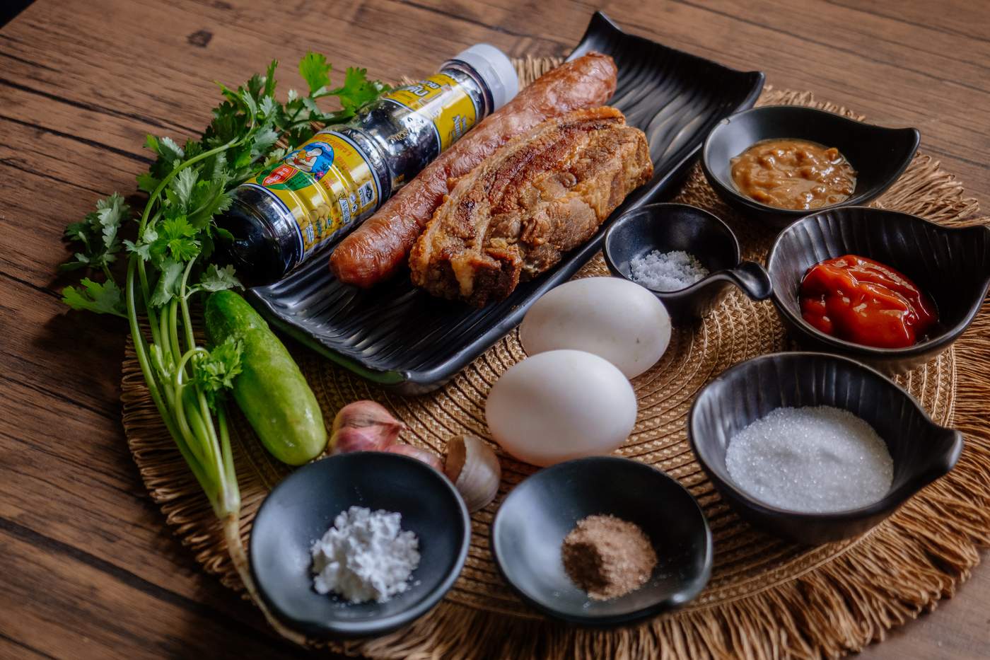 Zutaten Kaho Moo Gorb