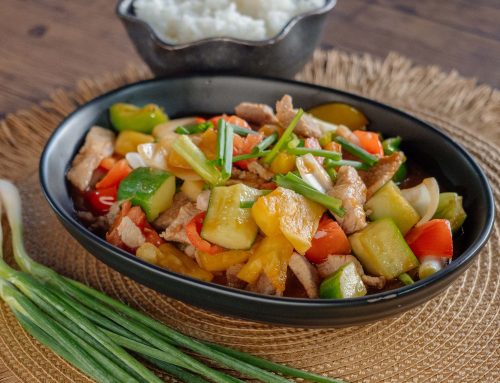 Moo Pad Priao Wan – Schweinefleisch süß-sauer auf Thai-Art