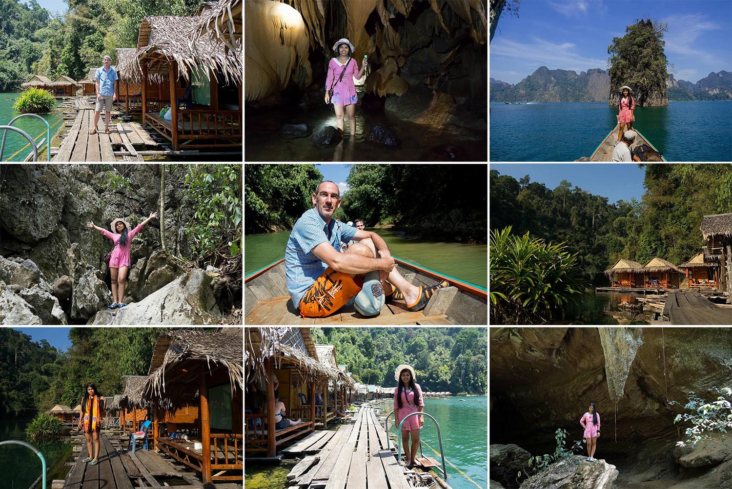 Unser erster Aufenthalt am Cheow Lan See im Khao Sok Nationalpark