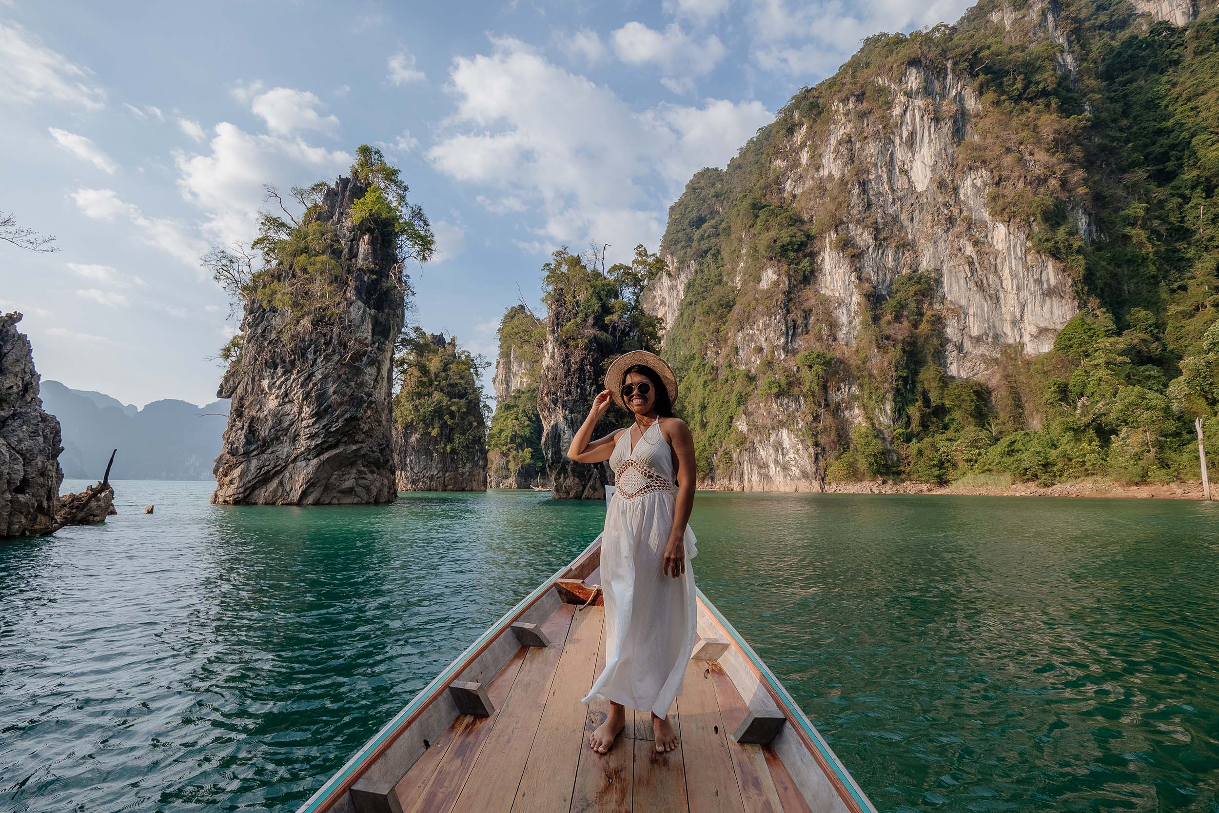 Khao Sam Kloe – das bekannteste Fotomotiv am Cheow Lan Dam