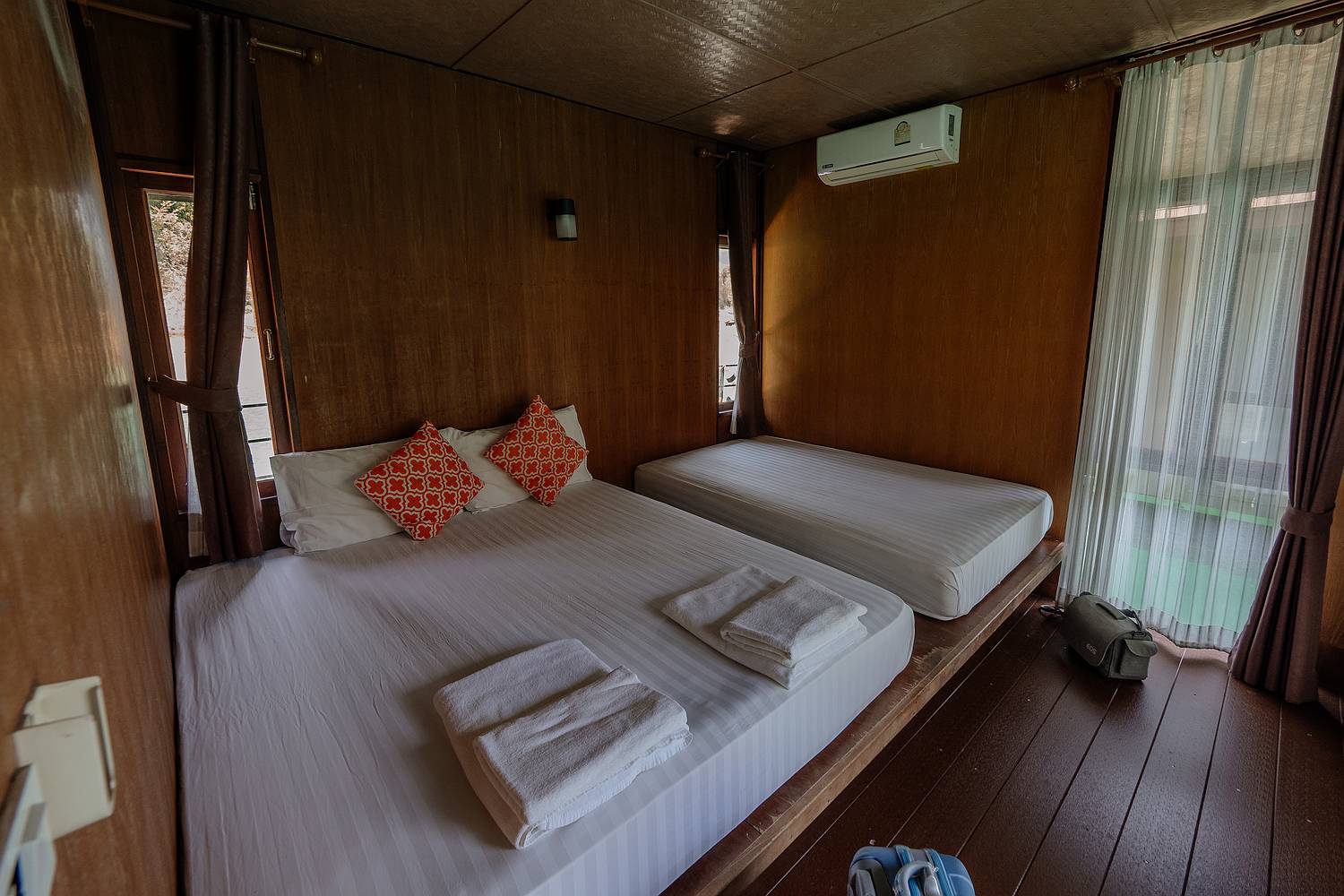 Unser Zimmer im The Laguna Chiewlarn